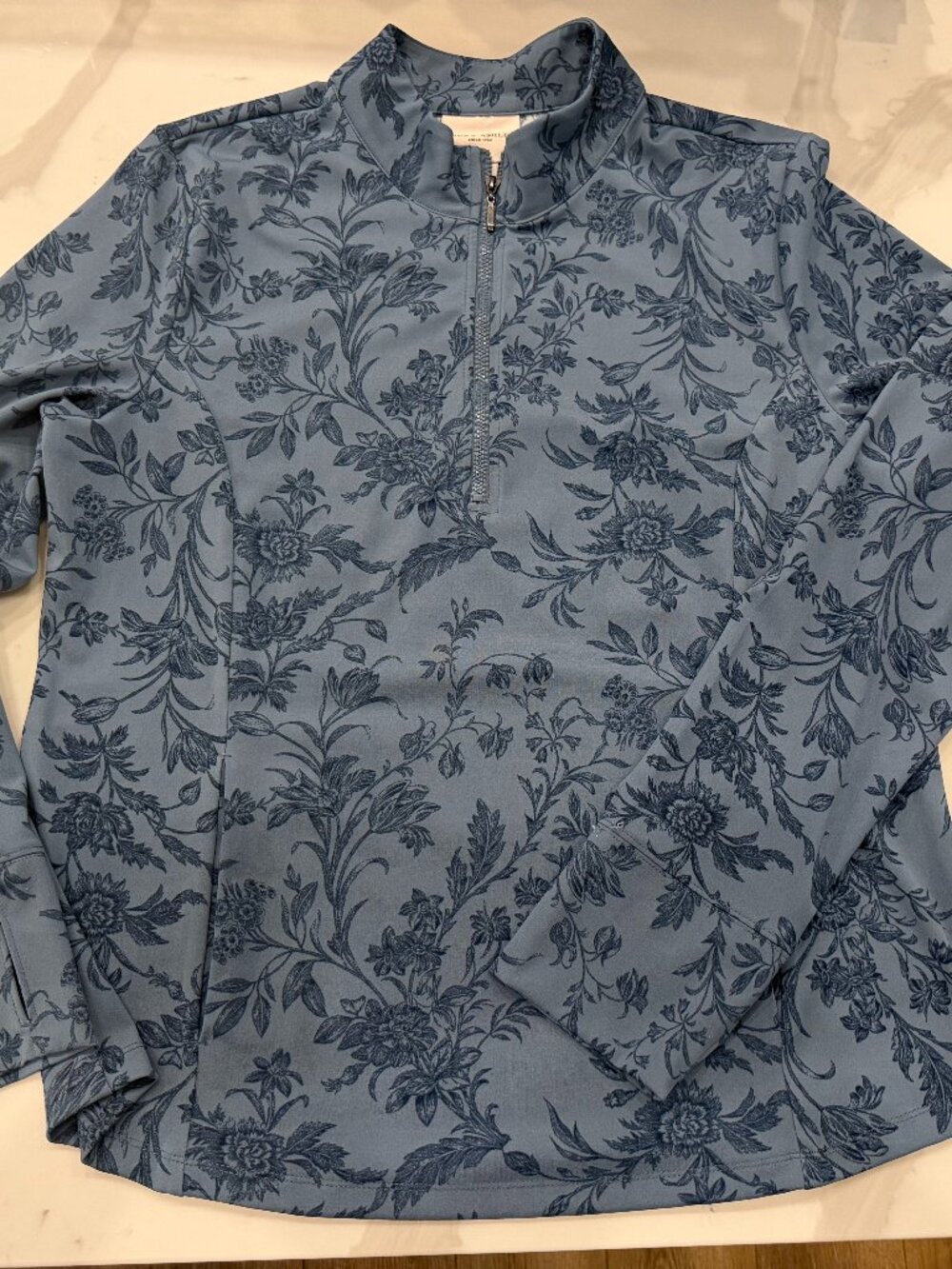 Laura Ashley 1/4 Zip Pullover Golf Top